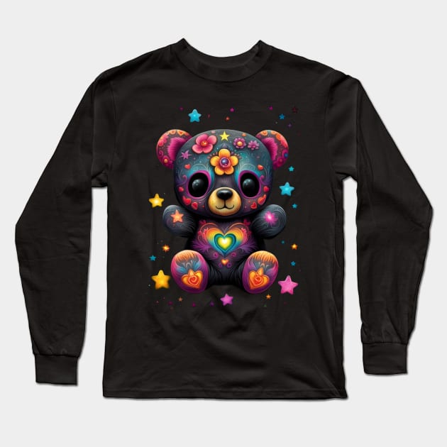 Sugar Bear 01 Long Sleeve T-Shirt by Absinthe Society 